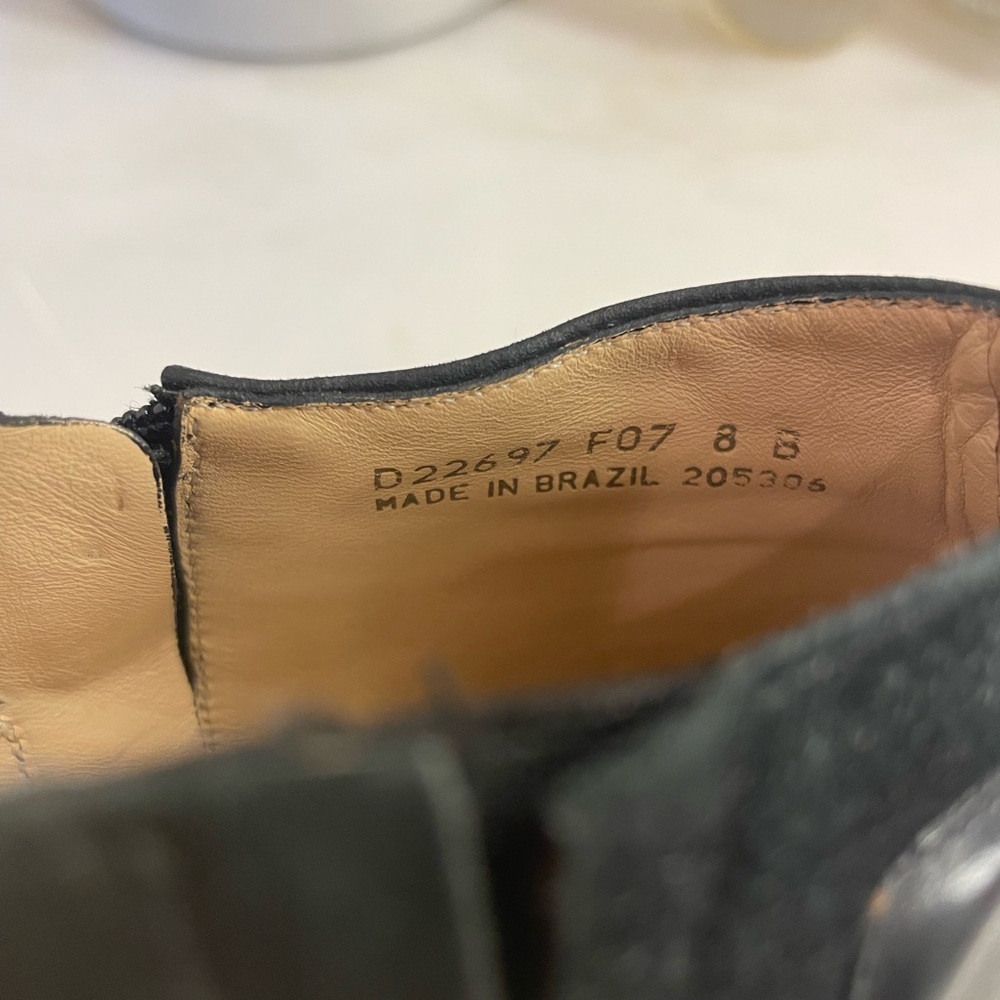 Cole Haan Black Ankle Booties labeled as size 8 but fit as a 7.5 - Picture 7 of 8